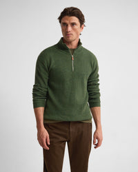 Ryan Zip Neck Knit MENS KNITWEAR
