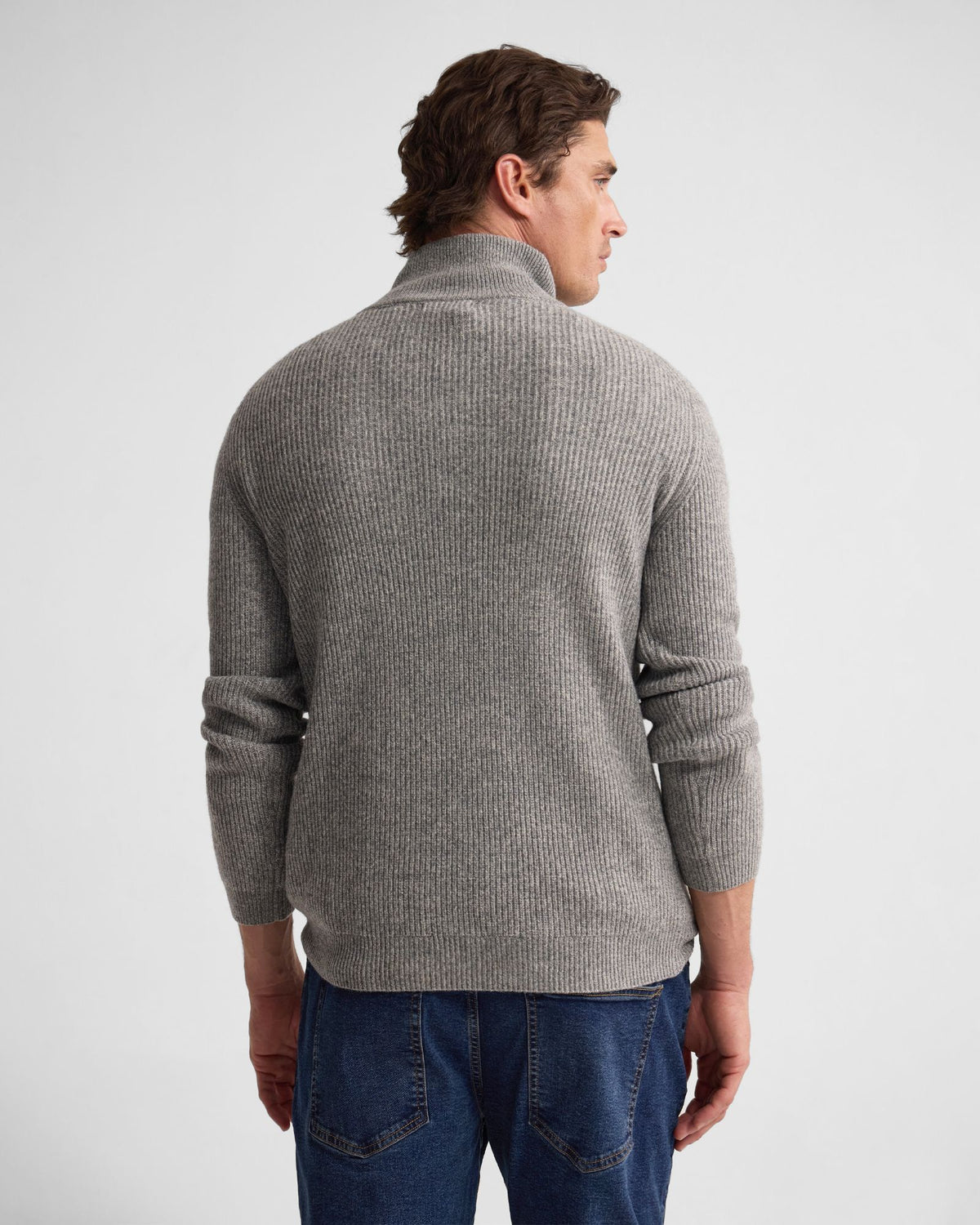 Ryan Zip Neck Knit MENS KNITWEAR