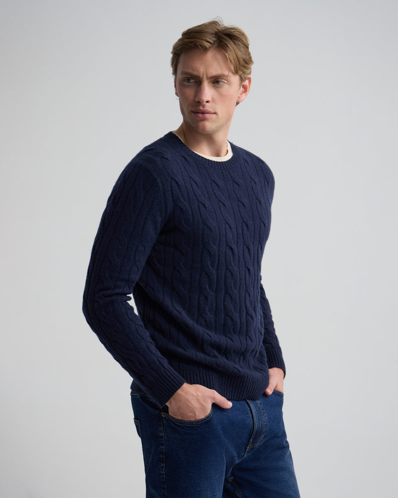 Aspen Cable Knit MENS KNITWEAR