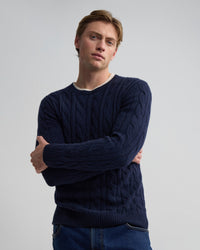 Aspen Cable Knit MENS KNITWEAR