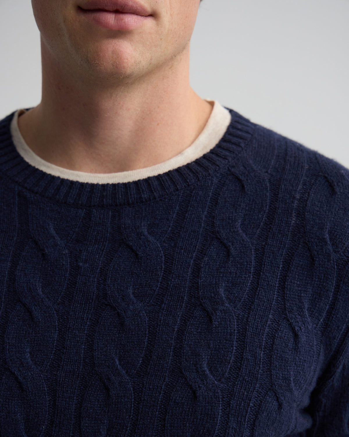 Aspen Cable Knit MENS KNITWEAR