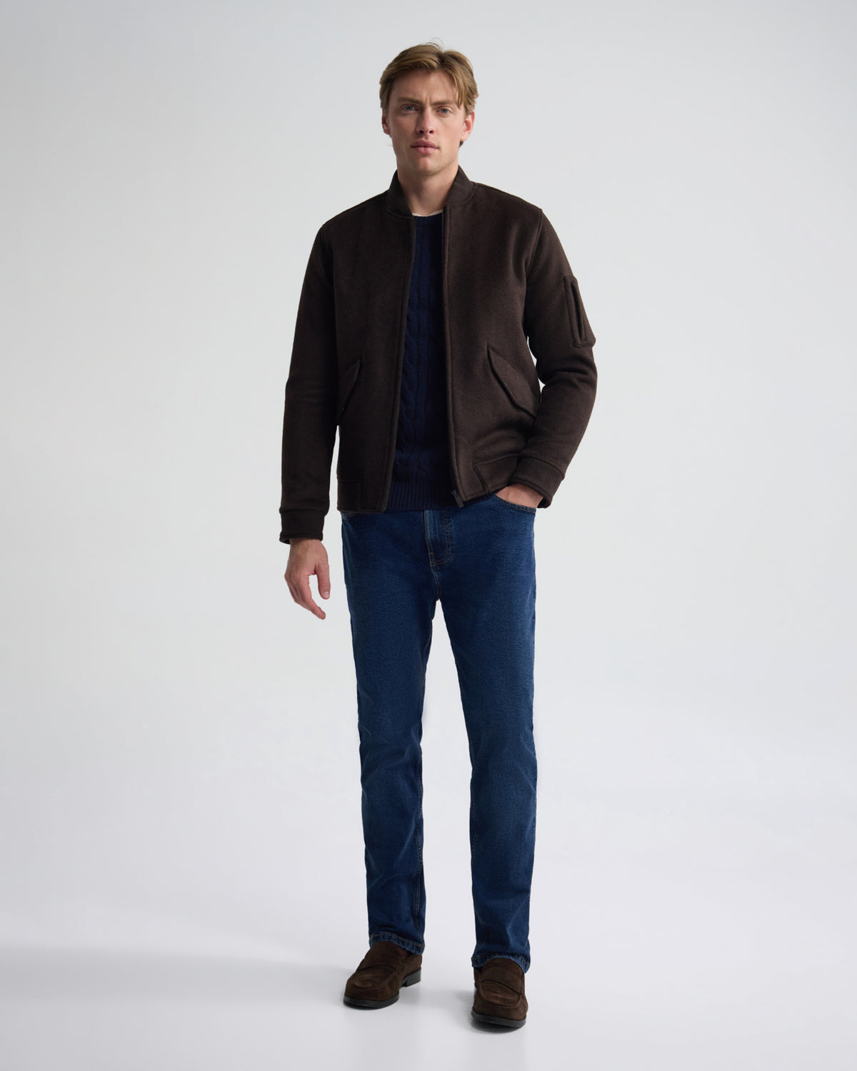 Aspen Cable Knit MENS KNITWEAR