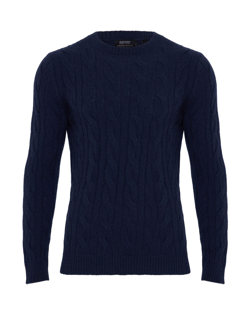 Aspen Cable Knit MENS KNITWEAR