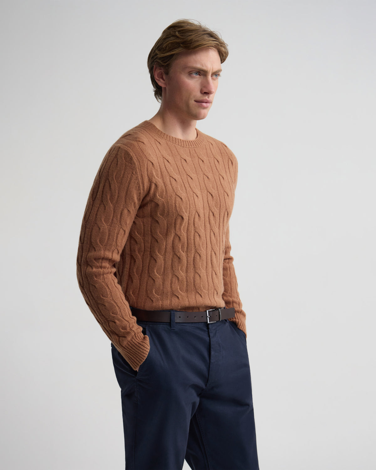 Aspen Cable Knit MENS KNITWEAR