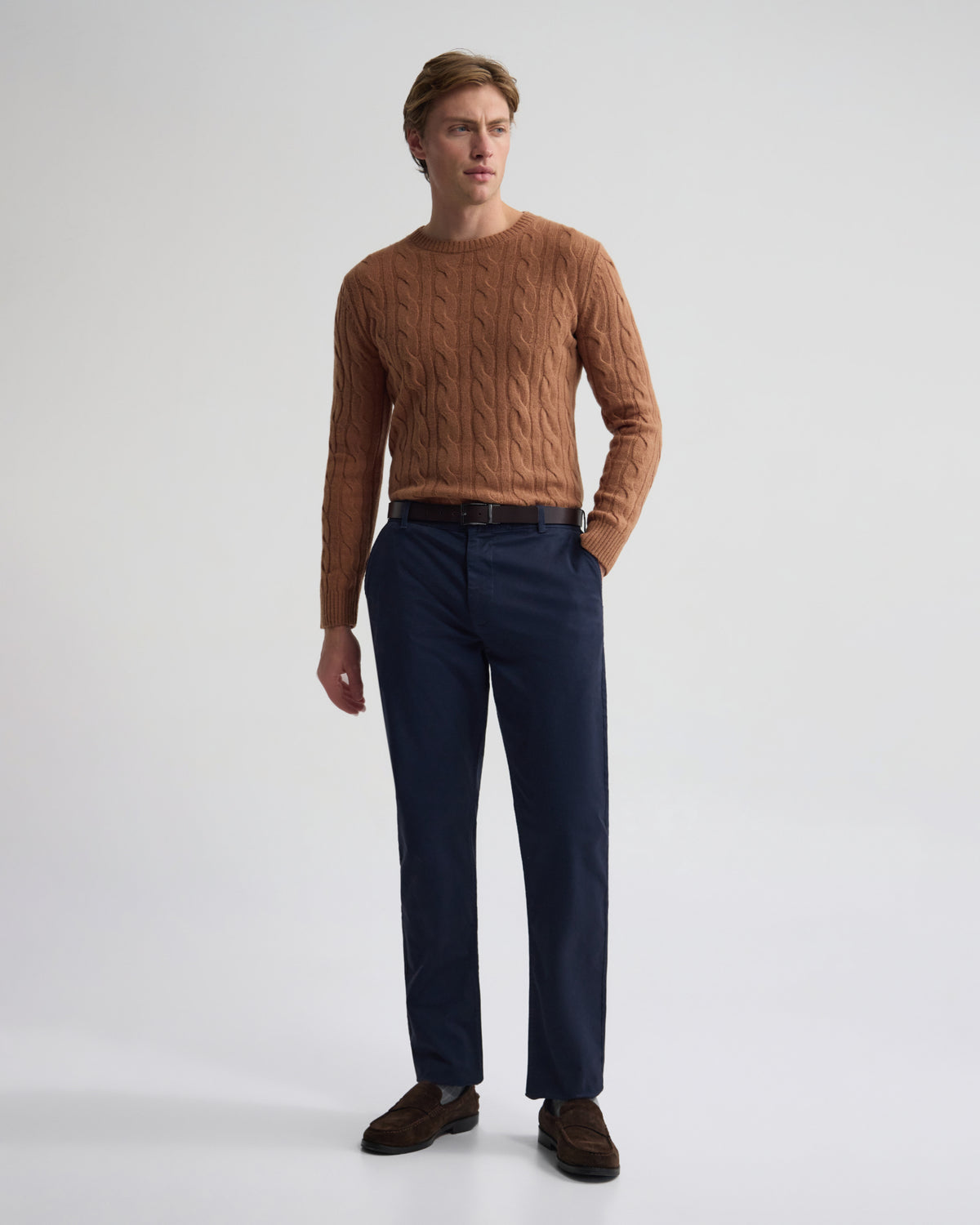Aspen Cable Knit MENS KNITWEAR