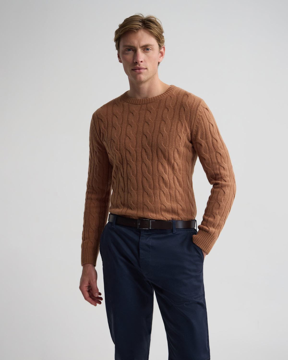 Aspen Cable Knit MENS KNITWEAR