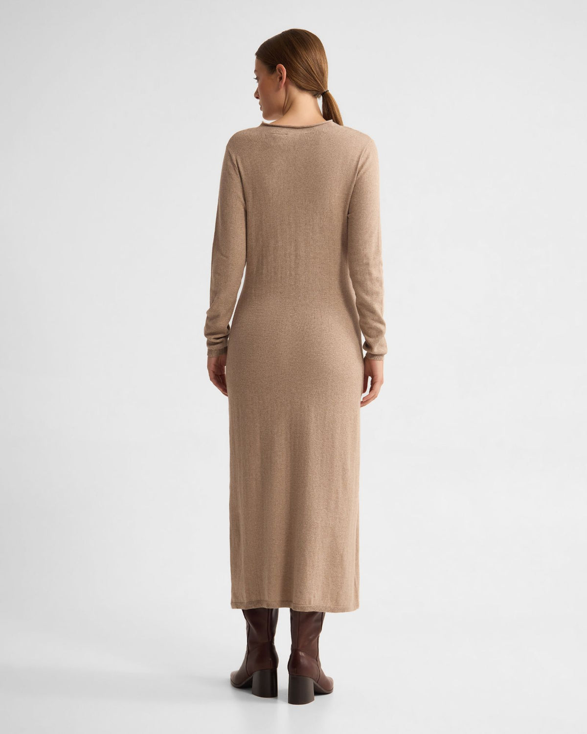 Adelaide Knitted Dress With Brooch WOMENS DRESSES