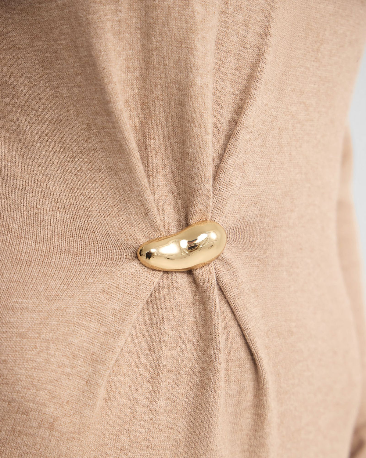 Adelaide Knitted Dress With Brooch WOMENS DRESSES