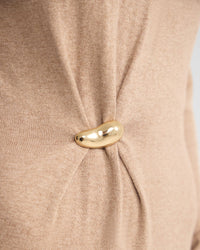 Adelaide Knitted Dress With Brooch WOMENS DRESSES