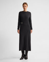 Adelaide Knitted Dress With Brooch WOMENS DRESSES