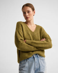 Bridgette Alpaca Blend V-Neck WOMENS KNITWEAR