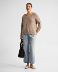 Bridgette Alpaca Blend V-Neck WOMENS KNITWEAR