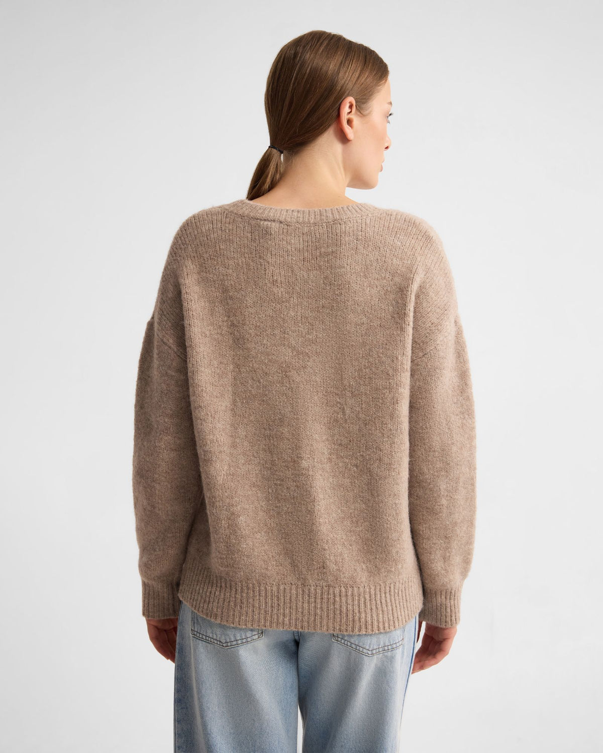Bridgette Alpaca Blend V-Neck WOMENS KNITWEAR