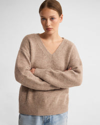 Bridgette Alpaca Blend V-Neck WOMENS KNITWEAR