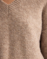 Bridgette Alpaca Blend V-Neck WOMENS KNITWEAR