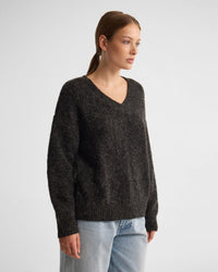 Bridgette Alpaca Blend V-Neck WOMENS KNITWEAR