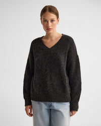 Bridgette Alpaca Blend V-Neck WOMENS KNITWEAR