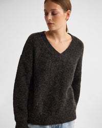 Bridgette Alpaca Blend V-Neck WOMENS KNITWEAR