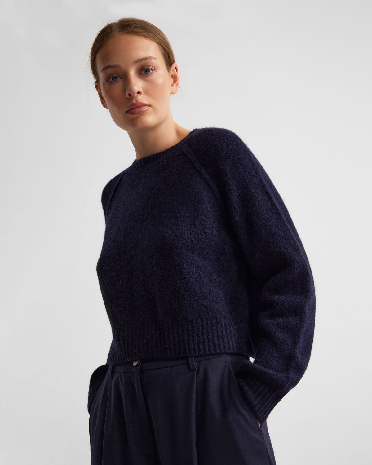 Mei Alpaca Blend Crew Neck WOMENS KNITWEAR