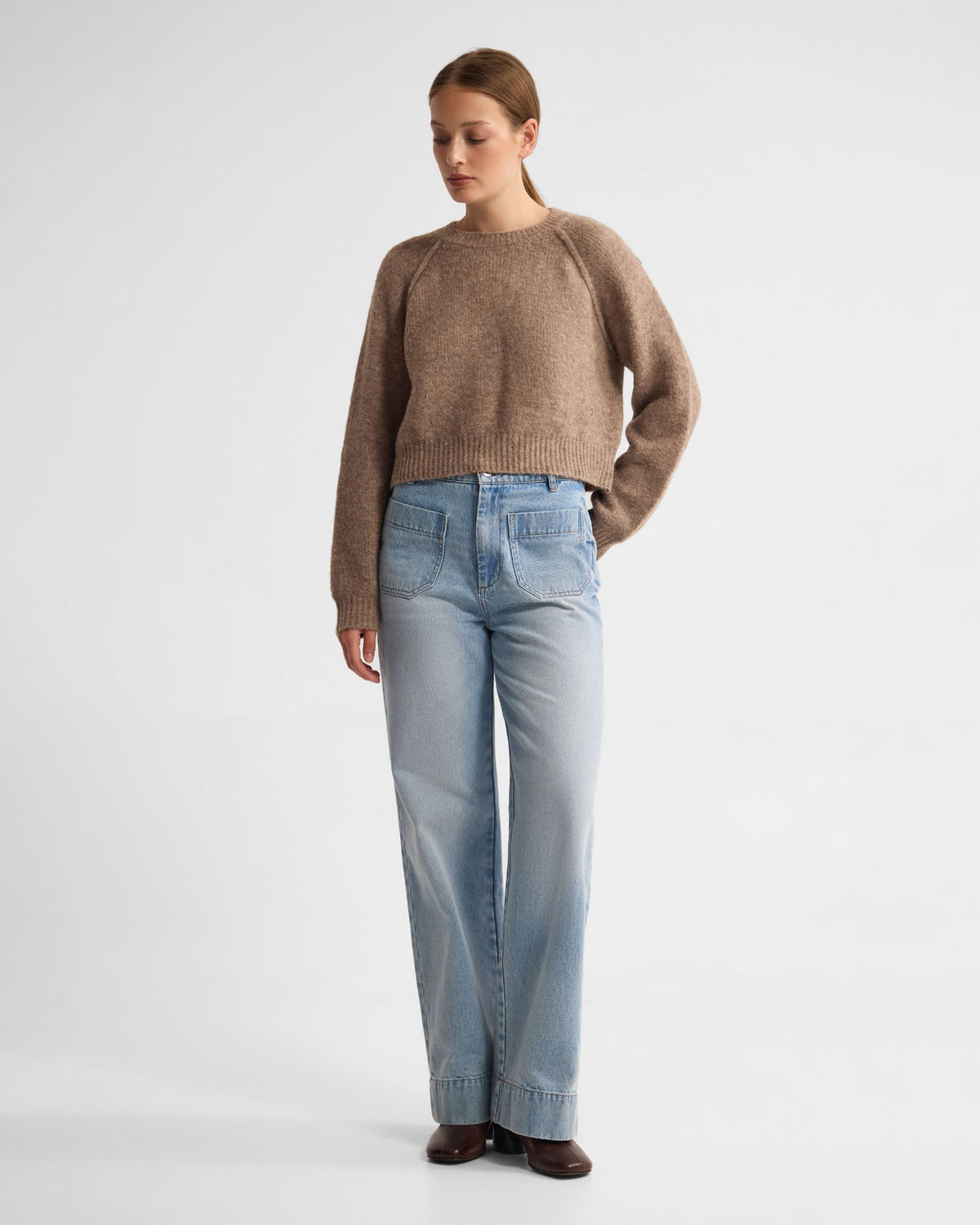 Mei Alpaca Blend Crew Neck WOMENS KNITWEAR