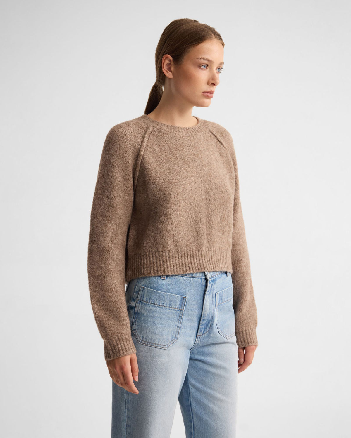 Mei Alpaca Blend Crew Neck WOMENS KNITWEAR