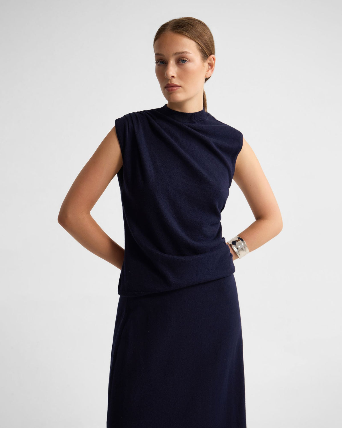 Adriana Cashmere Blend Top WOMENS KNITWEAR