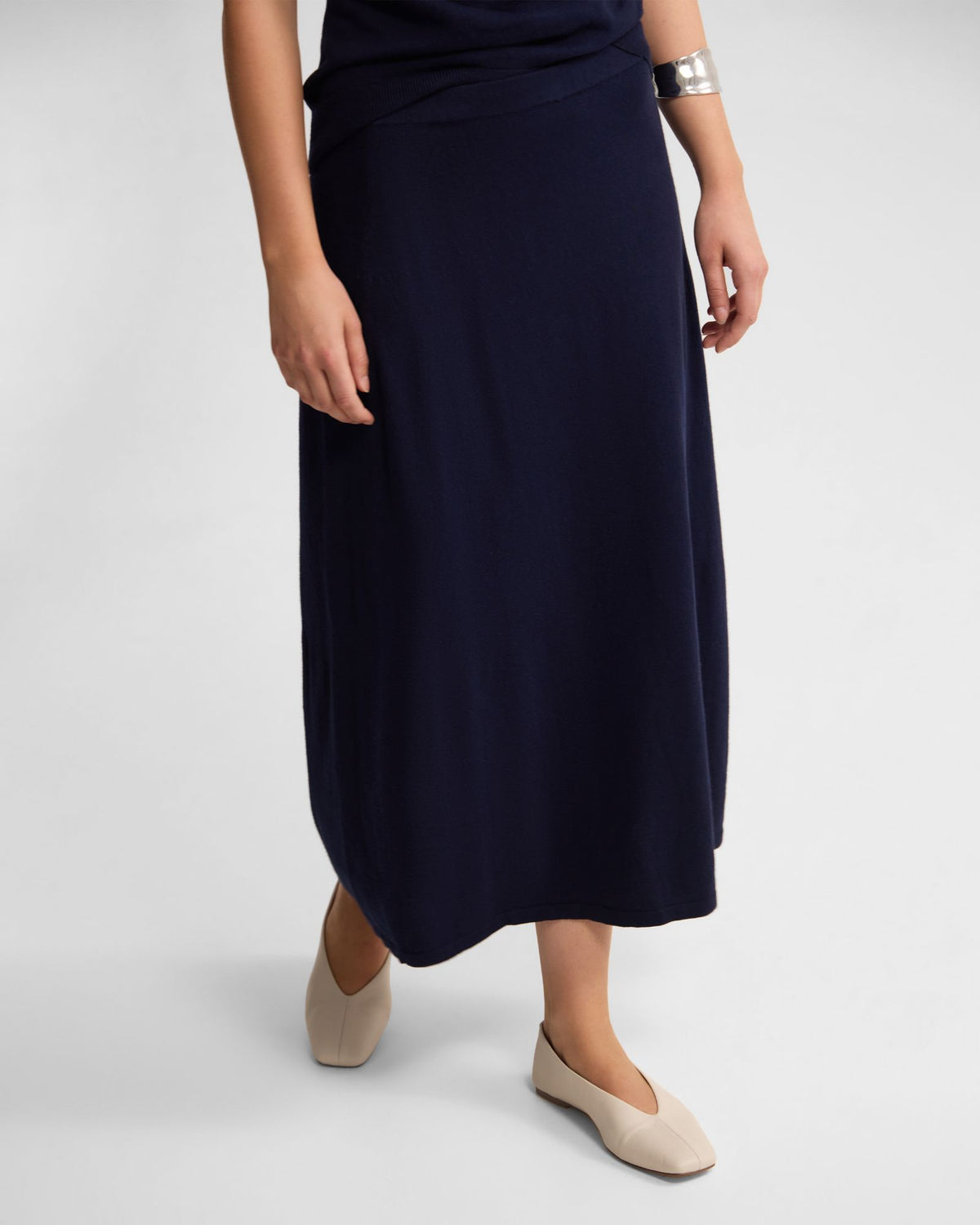 Leonie Cashmere Blend Knitted Skirt WOMENS KNITWEAR