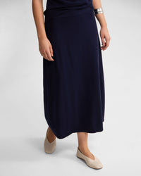 Leonie Cashmere Blend Knitted Skirt WOMENS KNITWEAR