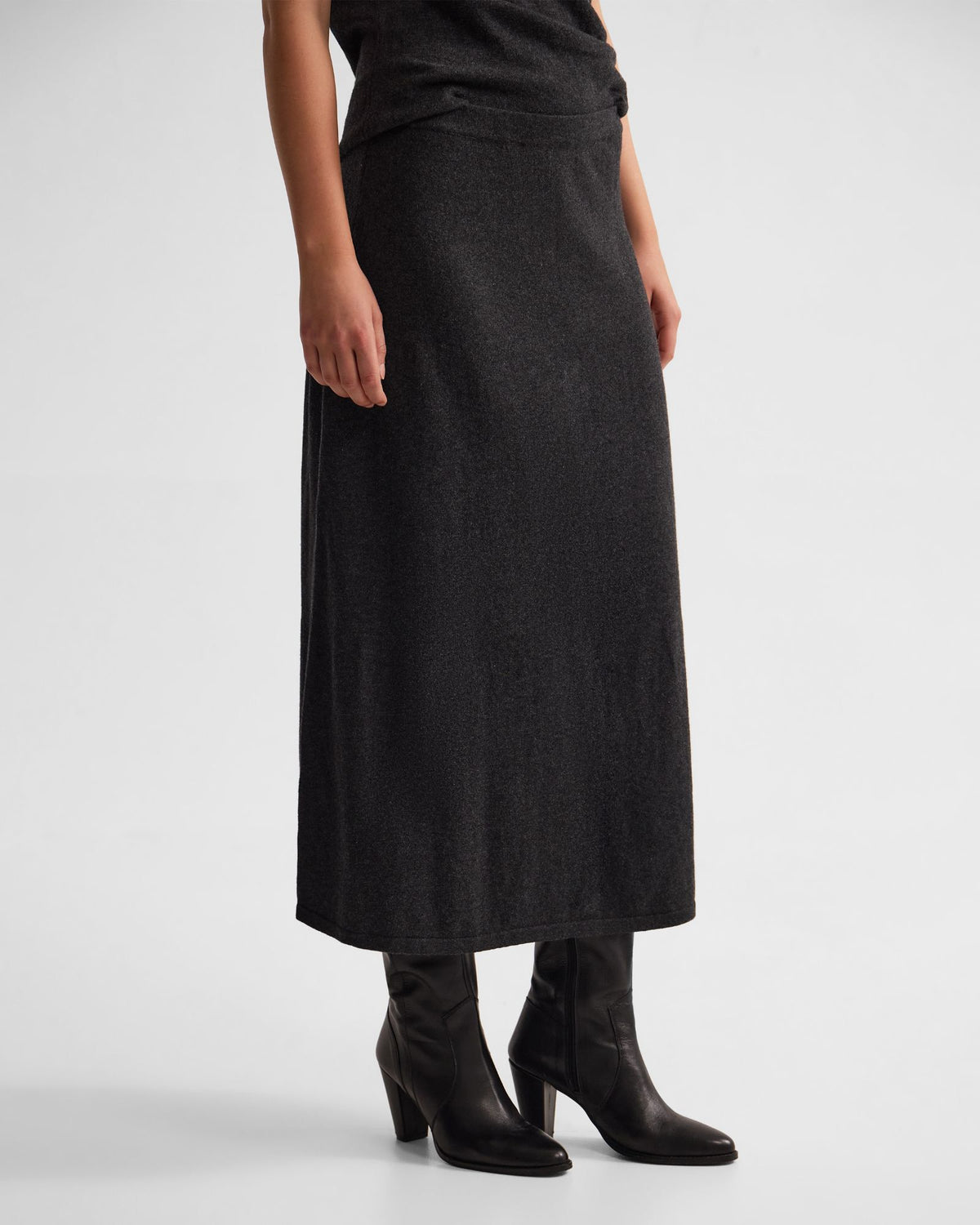Leonie Cashmere Blend Knitted Skirt WOMENS KNITWEAR