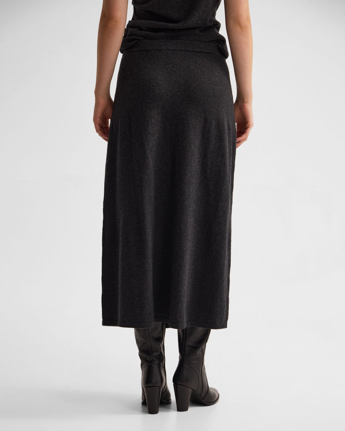 Leonie Cashmere Blend Knitted Skirt WOMENS KNITWEAR
