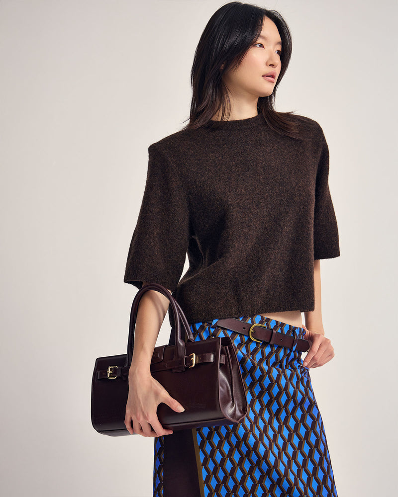 Leeta Wool Knitted T Shirt WOMENS KNITWEAR