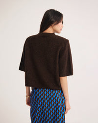 Leeta Wool Knitted T Shirt WOMENS KNITWEAR
