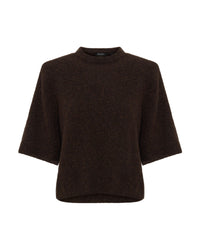 Leeta Wool Knitted T Shirt WOMENS KNITWEAR