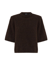 Leeta Wool Knitted T Shirt WOMENS KNITWEAR