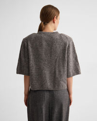 Leeta Wool Knitted T Shirt WOMENS KNITWEAR