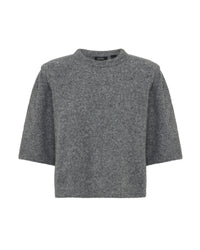 Leeta Wool Knitted T Shirt WOMENS KNITWEAR