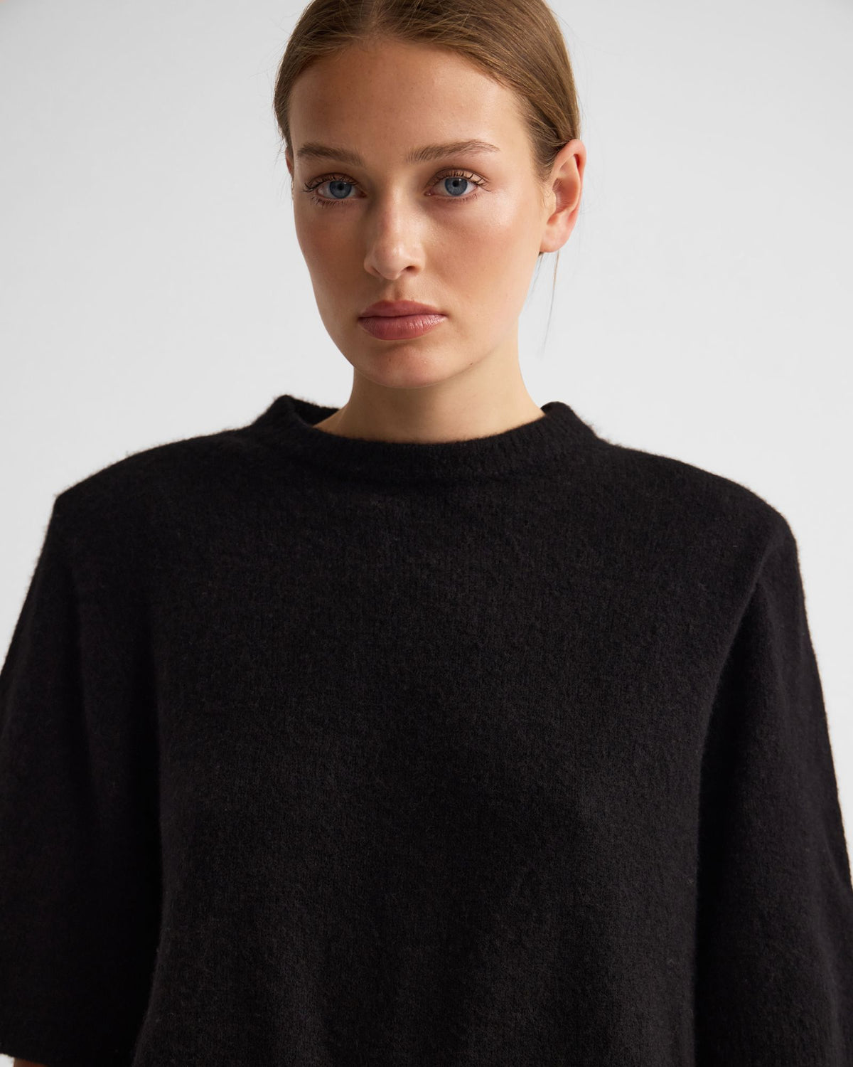 Leeta Wool Knitted T Shirt WOMENS KNITWEAR