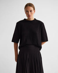 Leeta Wool Knitted T Shirt WOMENS KNITWEAR