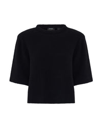 Leeta Wool Knitted T Shirt WOMENS KNITWEAR