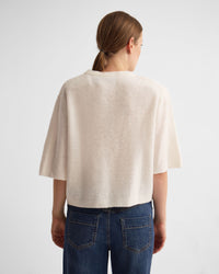 Leeta Wool Knitted T Shirt WOMENS KNITWEAR