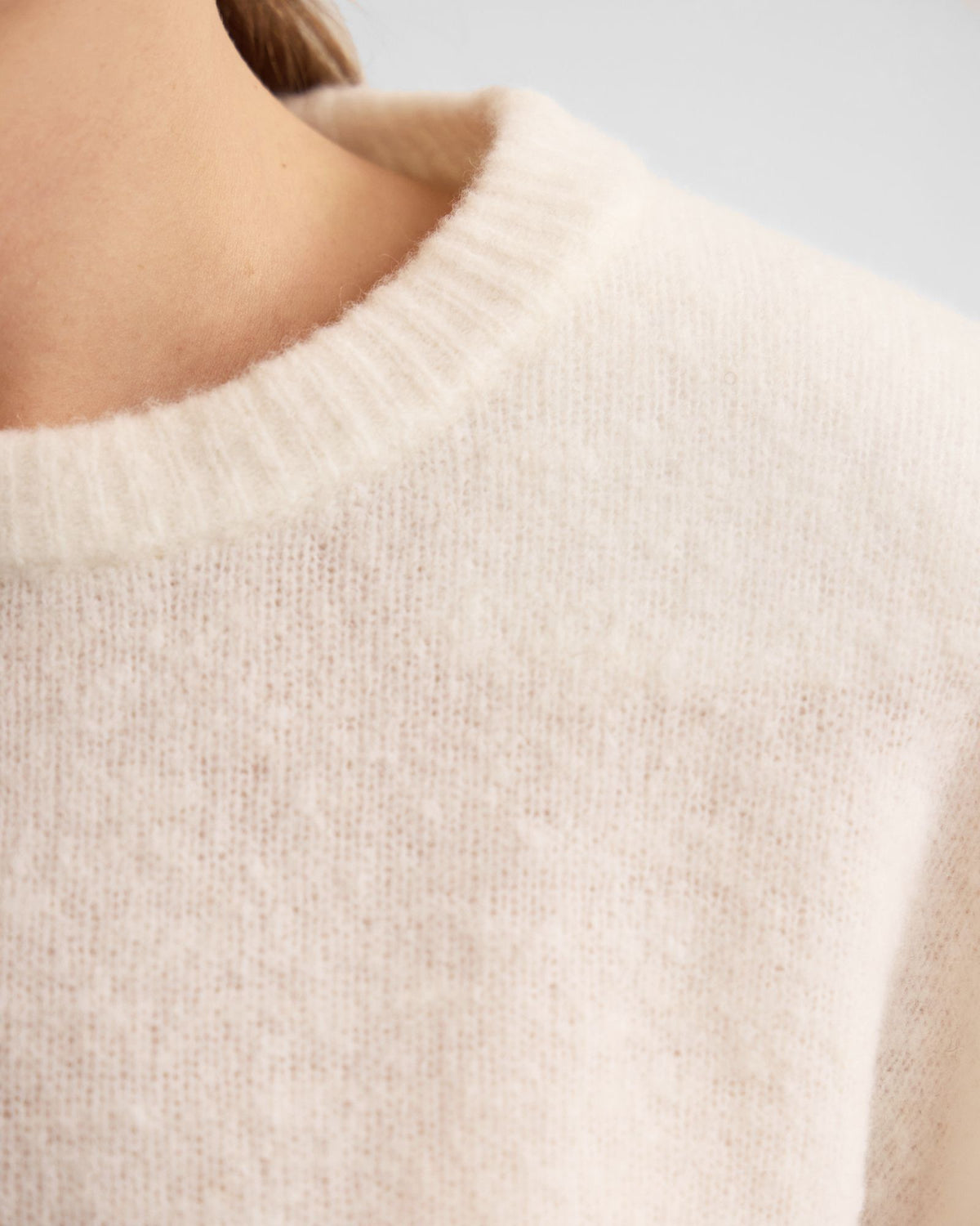 Leeta Wool Knitted T Shirt WOMENS KNITWEAR