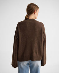 Camille V-Neck Wool Blend Knit WOMENS KNITWEAR