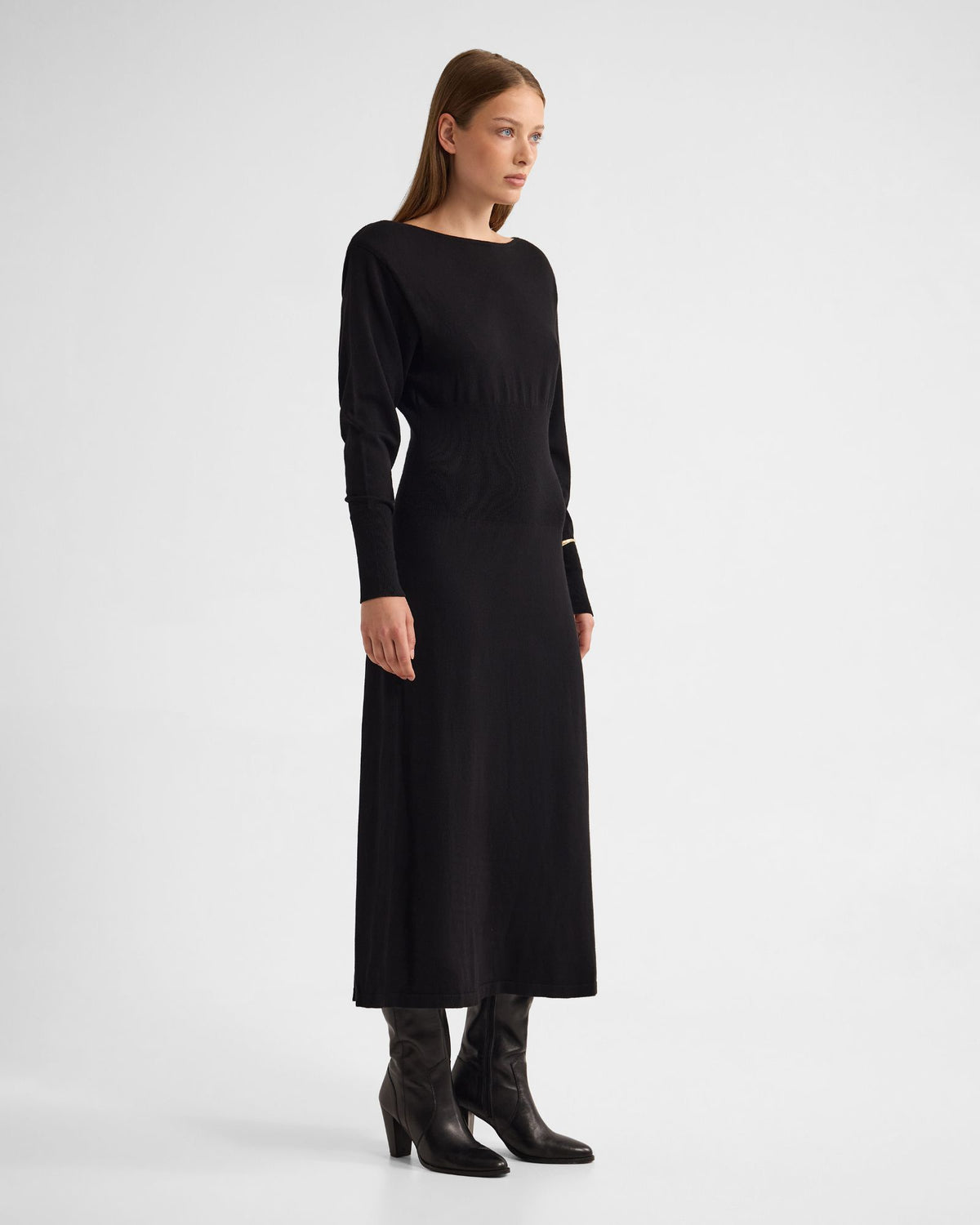 Greta Knitted Balloon Sleeve Dress WOMENS DRESSES