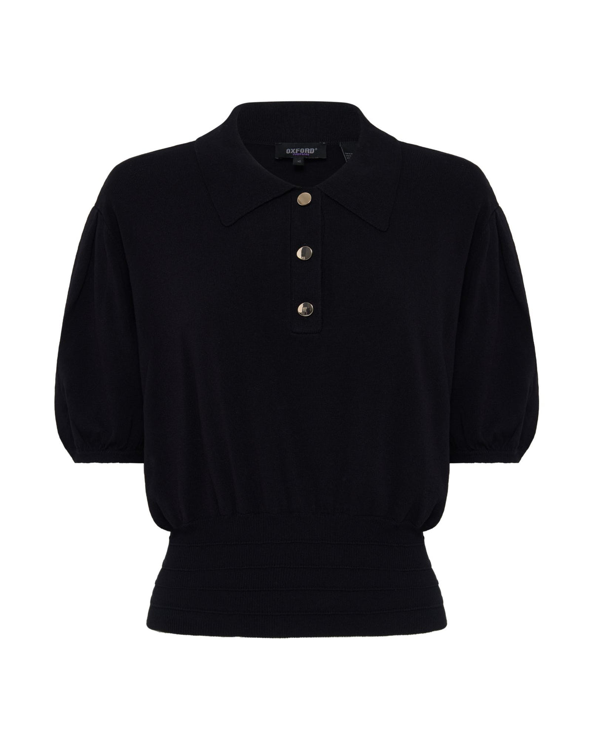 Rose Polo Knitted Top WOMENS KNITWEAR