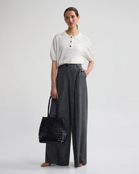 Rose Polo Knitted Top WOMENS KNITWEAR