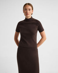 Dawn Rib Knitted Top WOMENS KNITWEAR