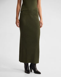 Belle Rib Knitted Skirt WOMENS KNITWEAR