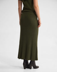 Belle Rib Knitted Skirt WOMENS KNITWEAR