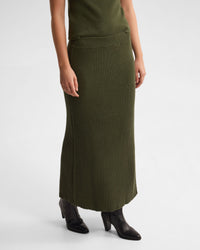 Belle Rib Knitted Skirt WOMENS KNITWEAR