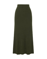 Belle Rib Knitted Skirt WOMENS KNITWEAR